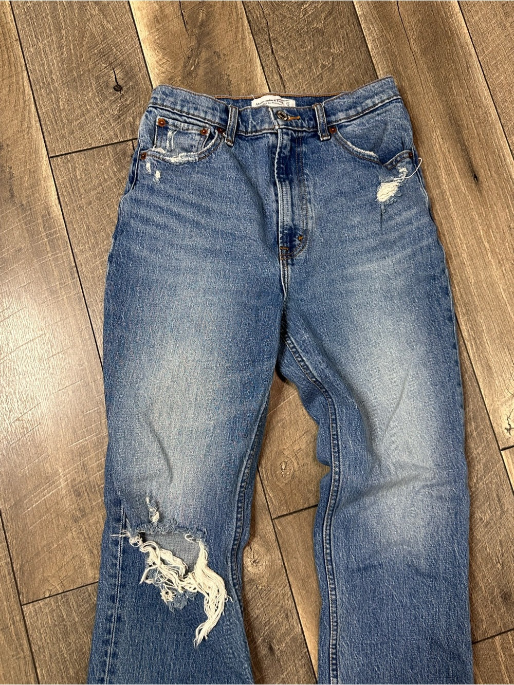 Abercrombie & Fitch Ultra Hi Rise Kick Flare Jeans