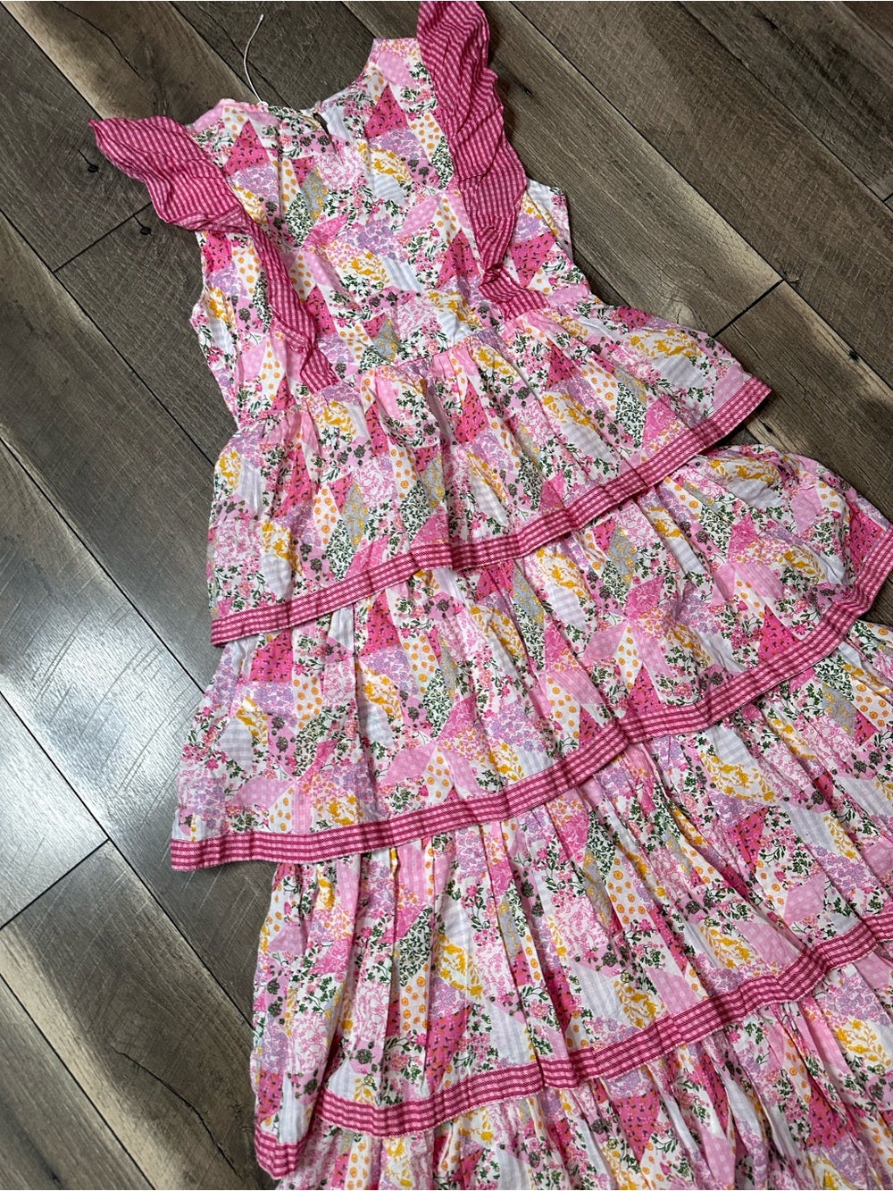 Simply Southern Coastal Patchwork Maxi Dress