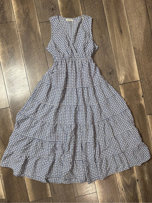 Max Studio Gingham Maxi Dress