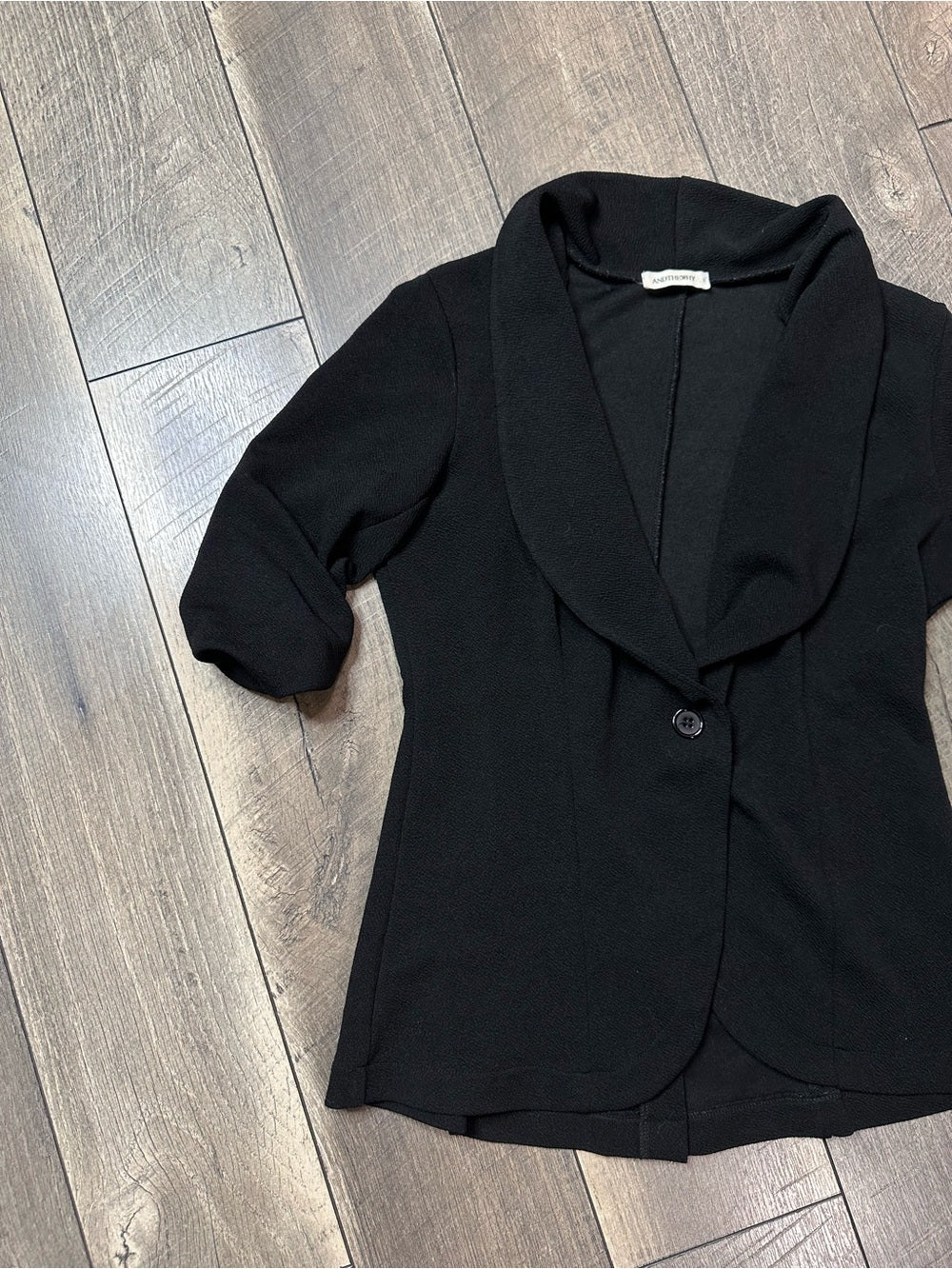 Andthewhy 3/4 Sleeve Blazer
