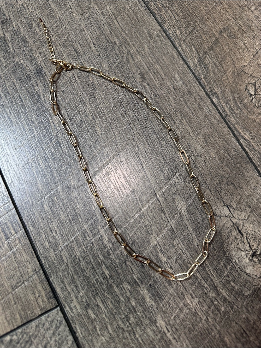Unwritten Paperclip Necklace