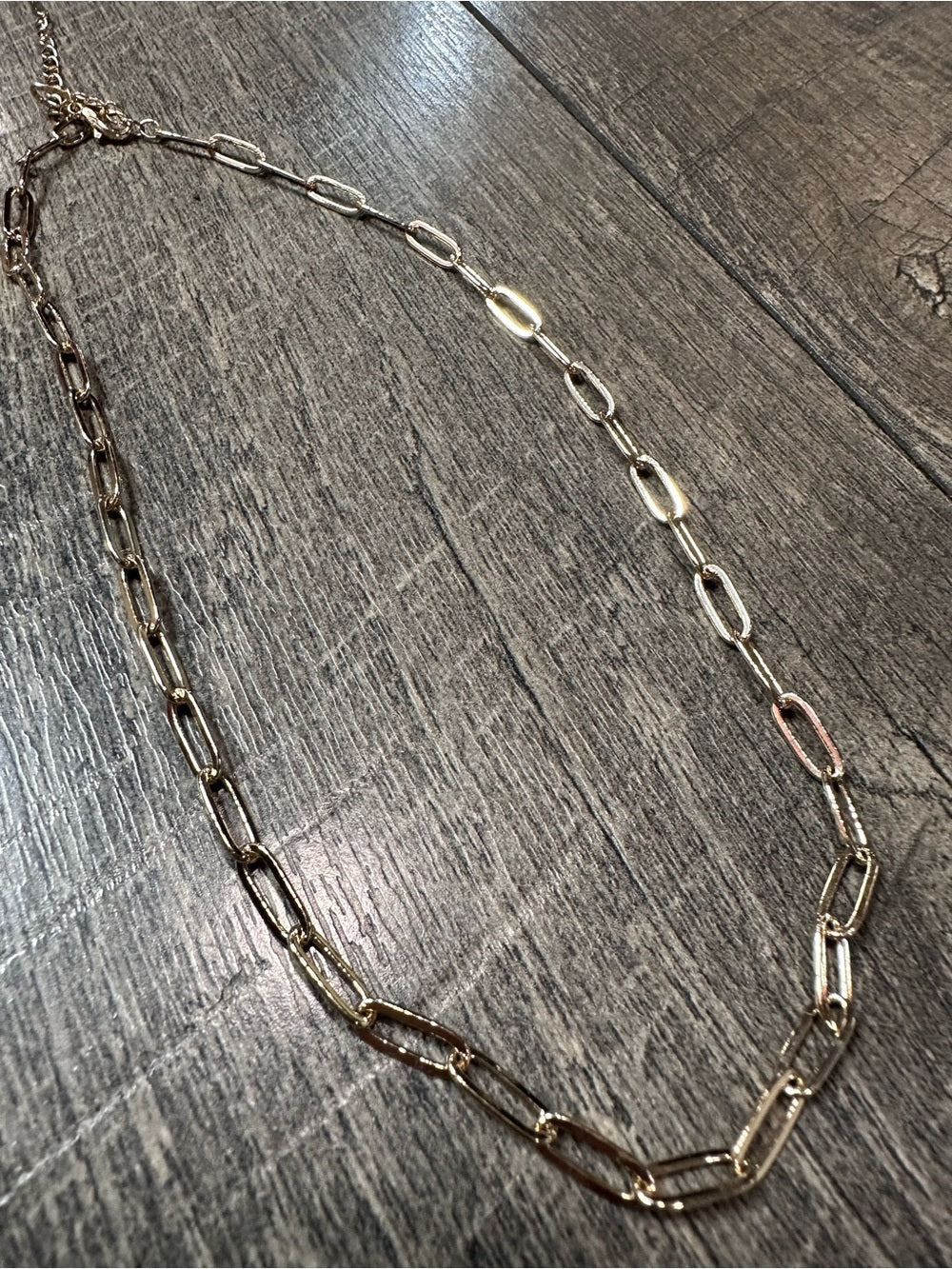 Unwritten Paperclip Necklace