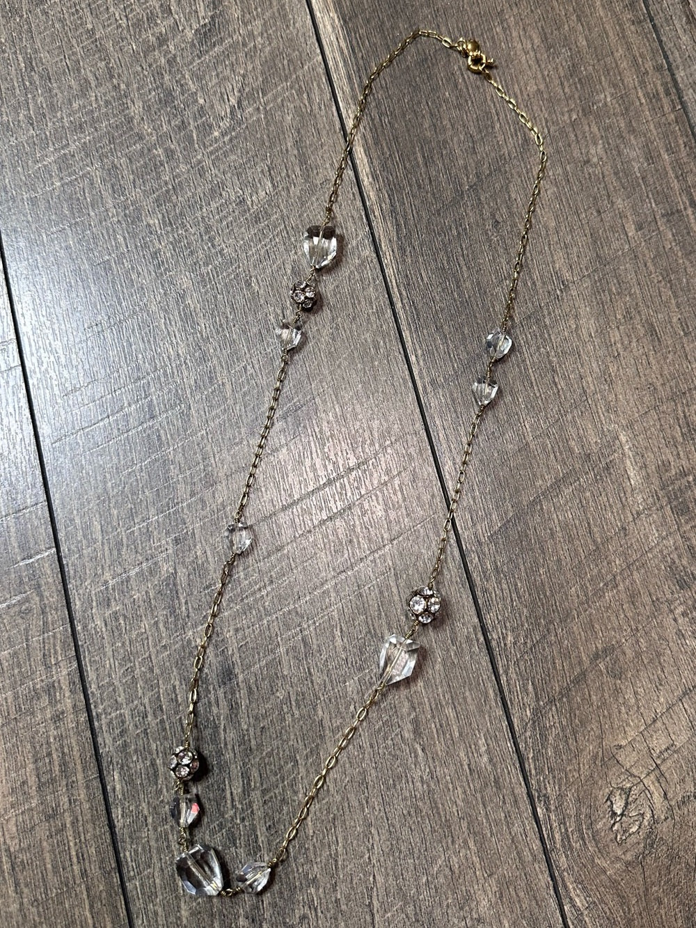 J. Crew Crystal Necklace