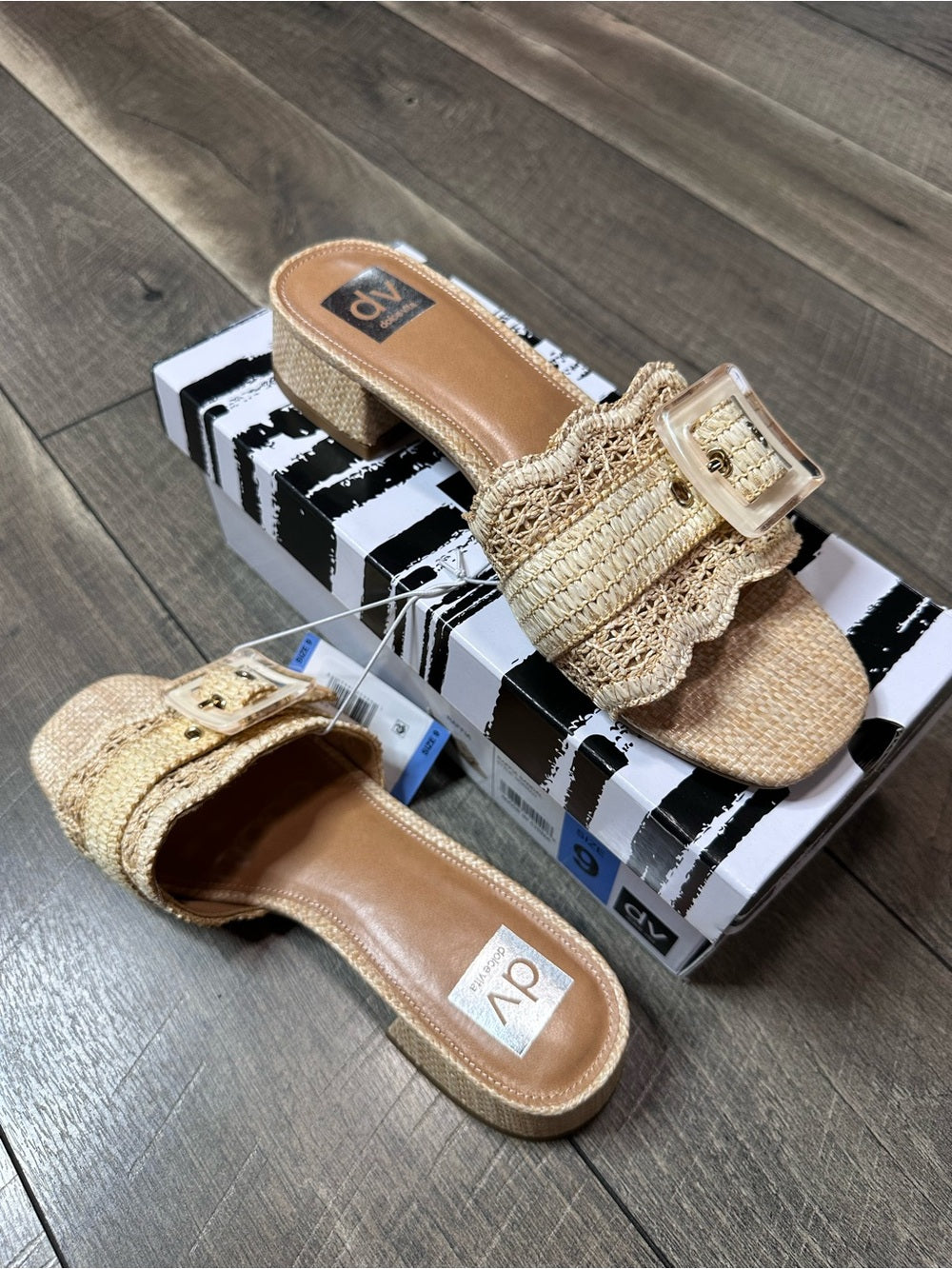 Dolce Vita Raffia Sandals