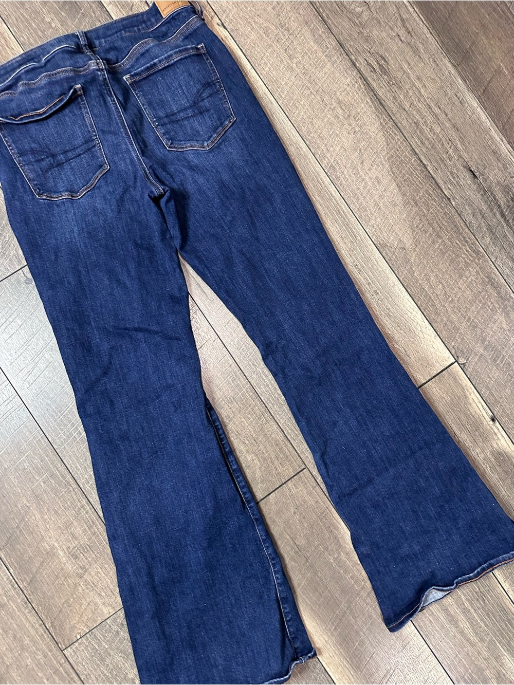 American Eagle Low Rise Flares