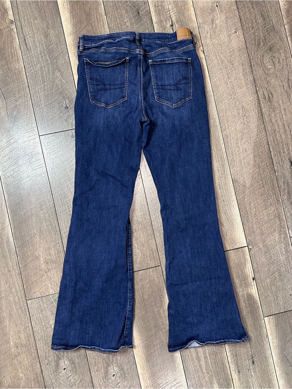 American Eagle Low Rise Flares