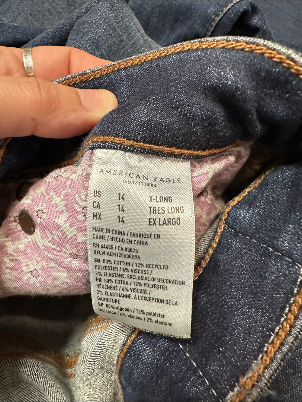 American Eagle Low Rise Flares