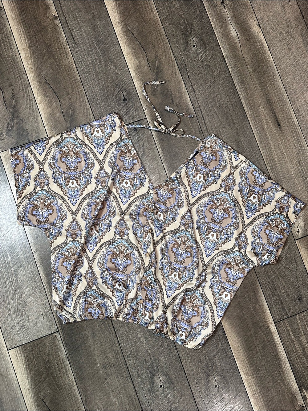 Daytrip Satin Dolman Top