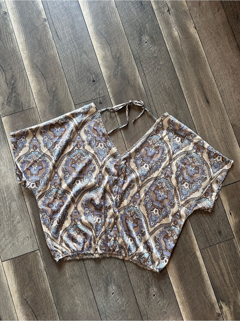 Daytrip Satin Dolman Top