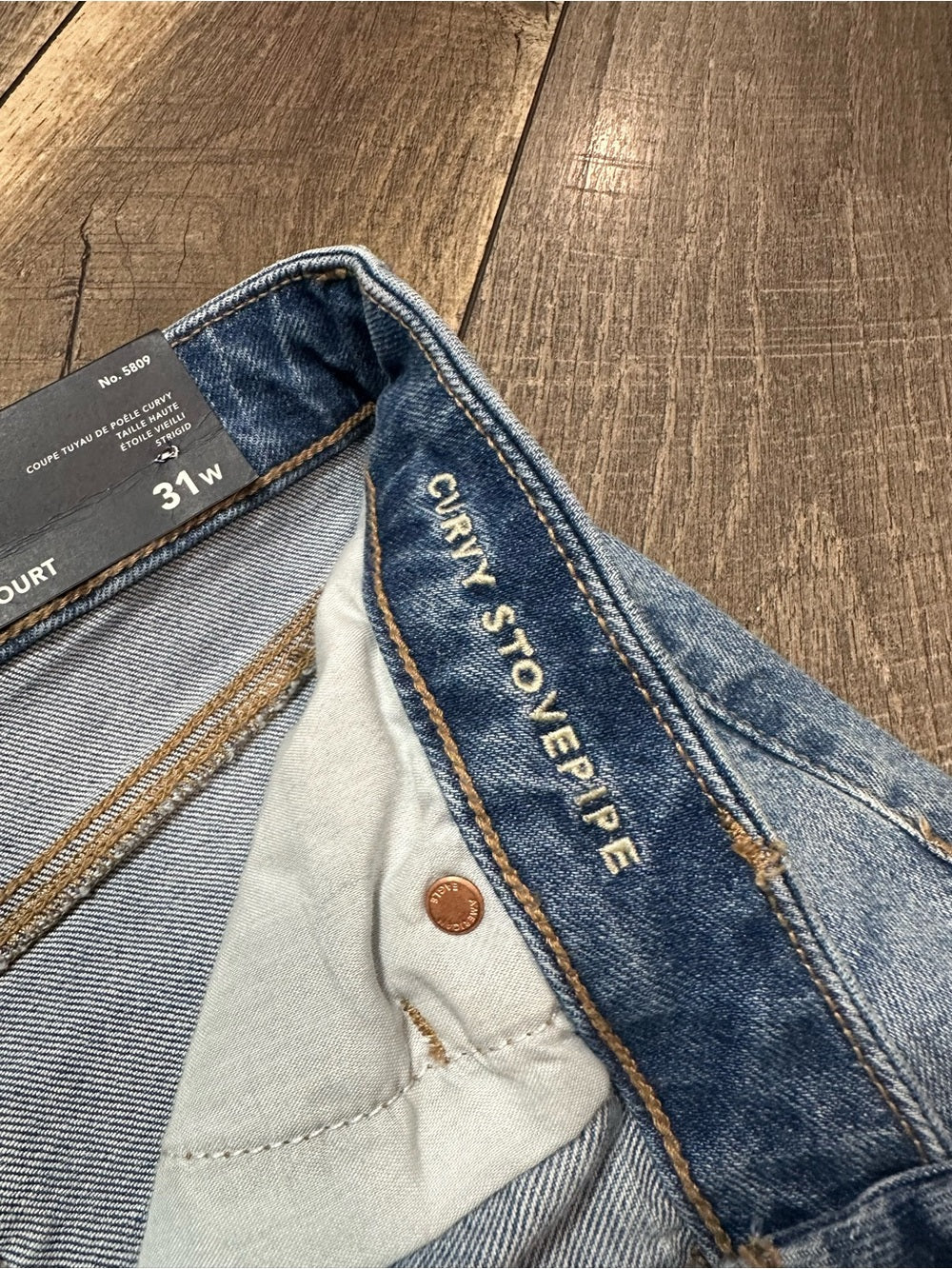 American Eagle Curvy Stovepipe Jeans