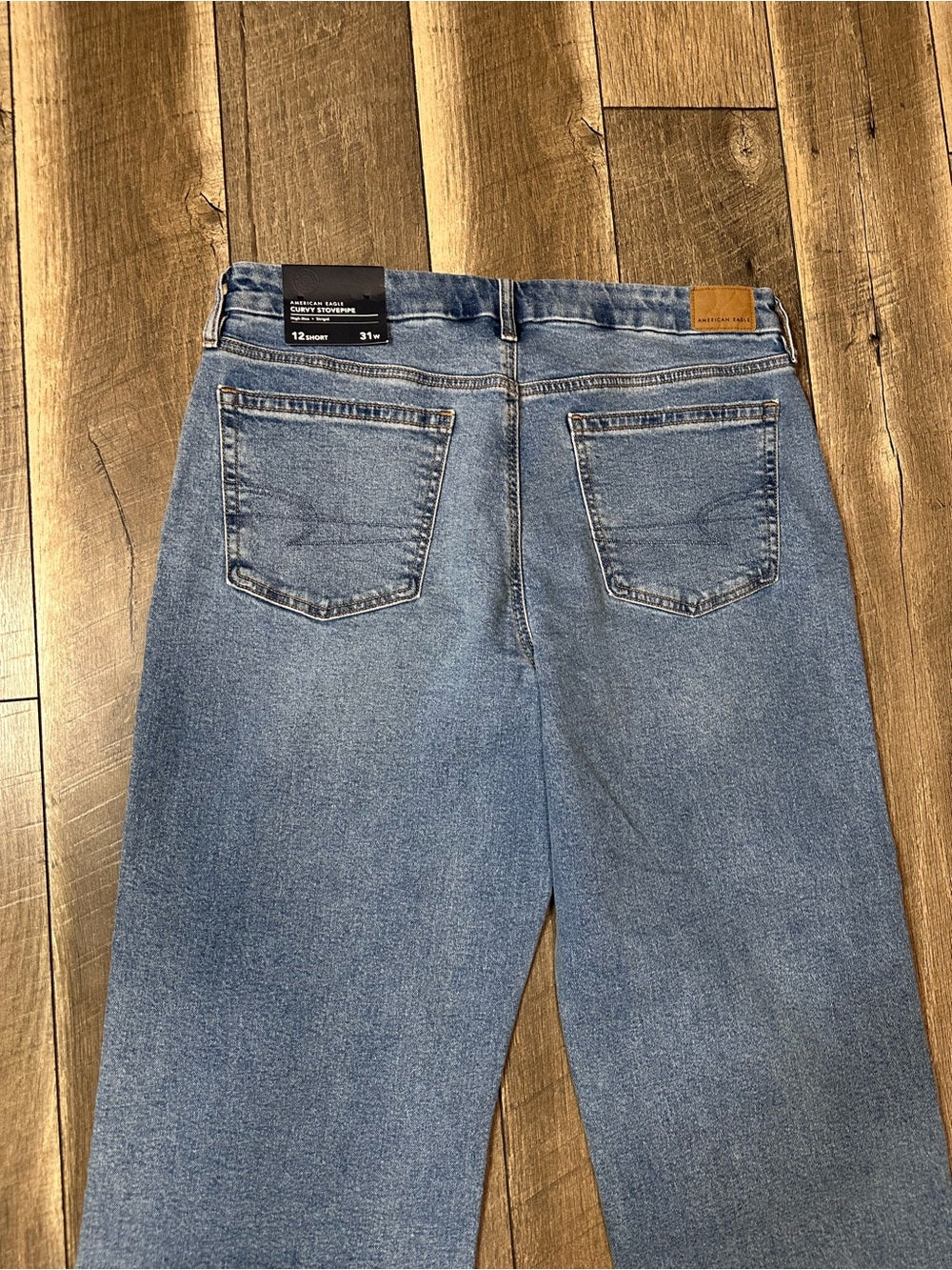 American Eagle Curvy Stovepipe Jeans