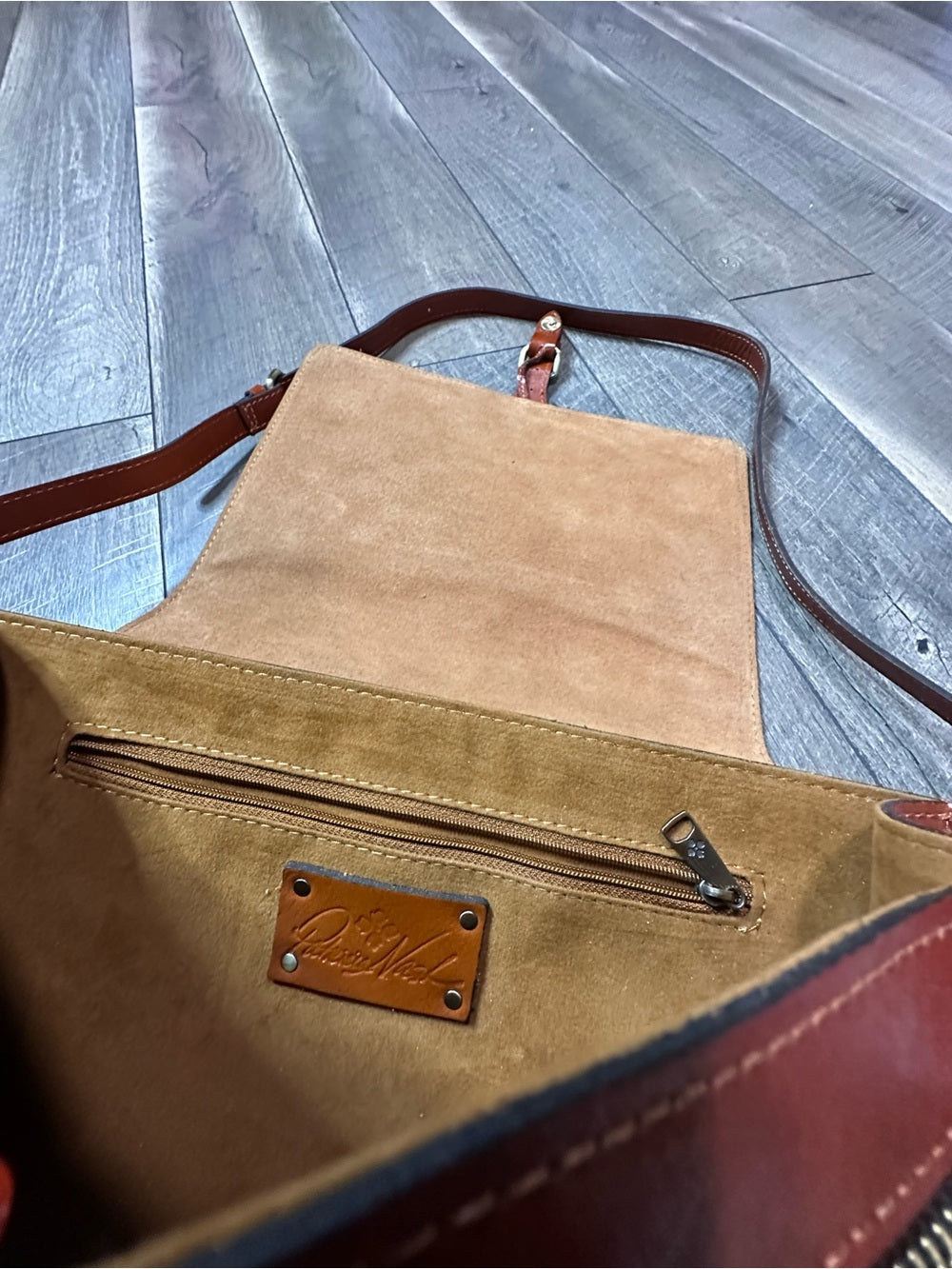 Patricia Nash Salandra Leather Crossbody