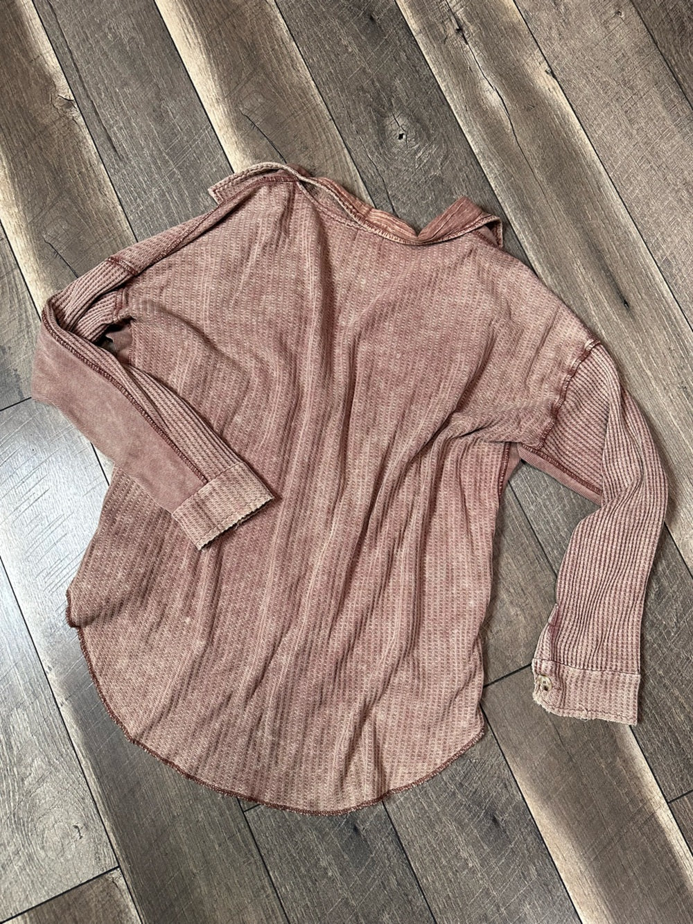 BKE Waffleknit Button Down