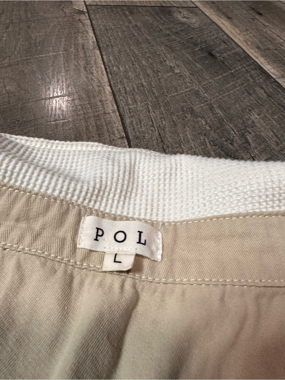 POL Waffleknit Oversized Button Down