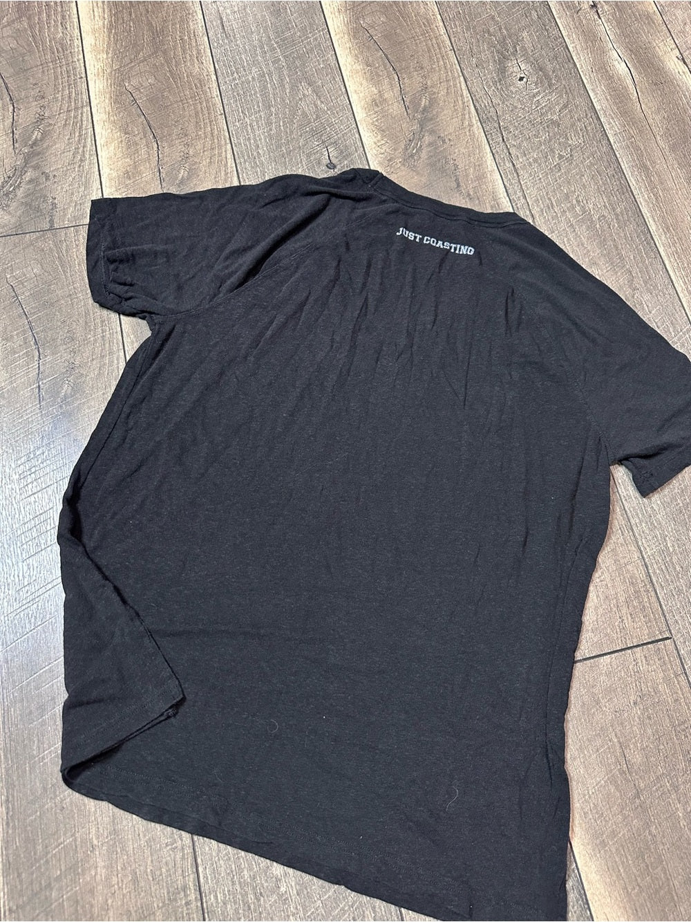 Aerie Offline Black V Neck Short Sleeve Top