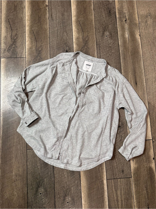 Aerie Lightweight Oversized Button Down