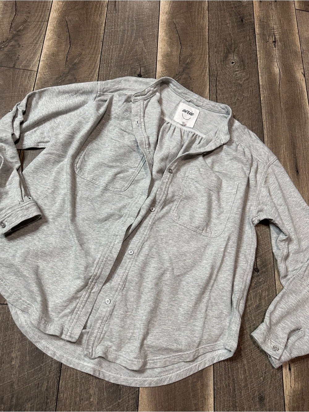 Aerie Lightweight Oversized Button Down
