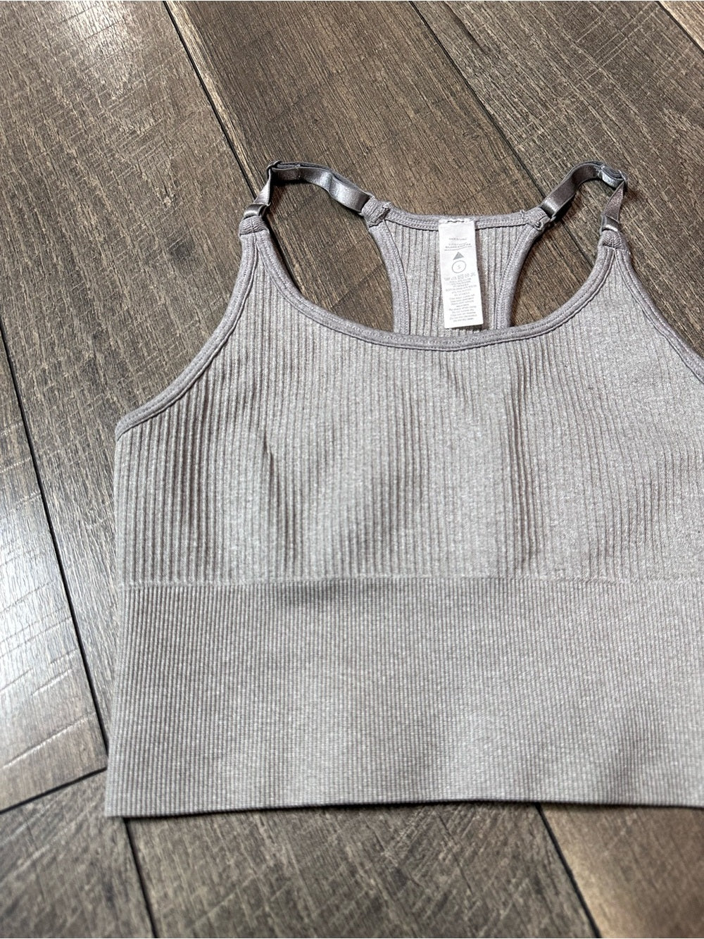 Balance x Vitality Ribbed Racerback Longline Sports Bra