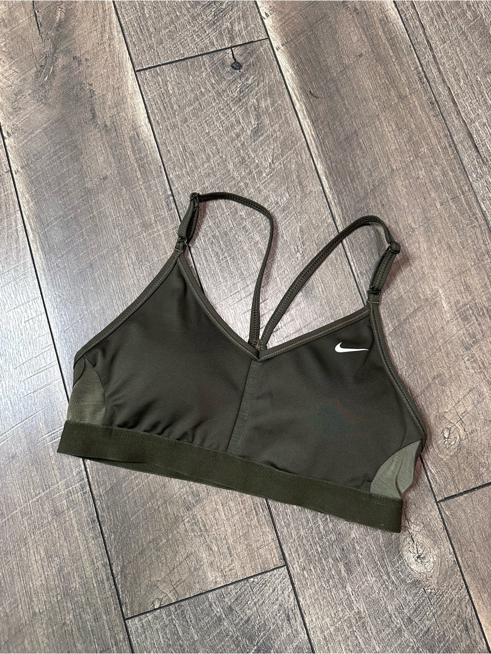 Nike Olive Green Sports Bra