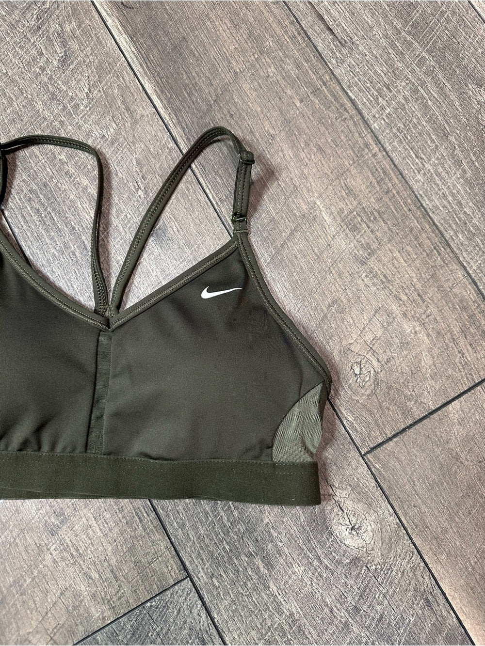 Nike Olive Green Sports Bra