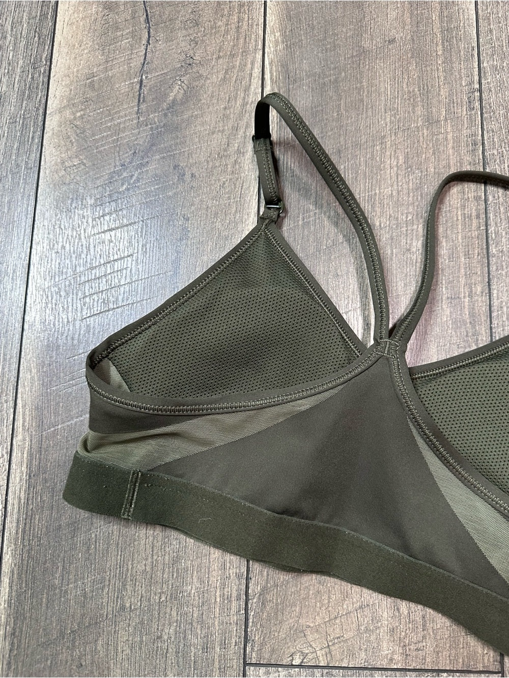 Nike Olive Green Sports Bra