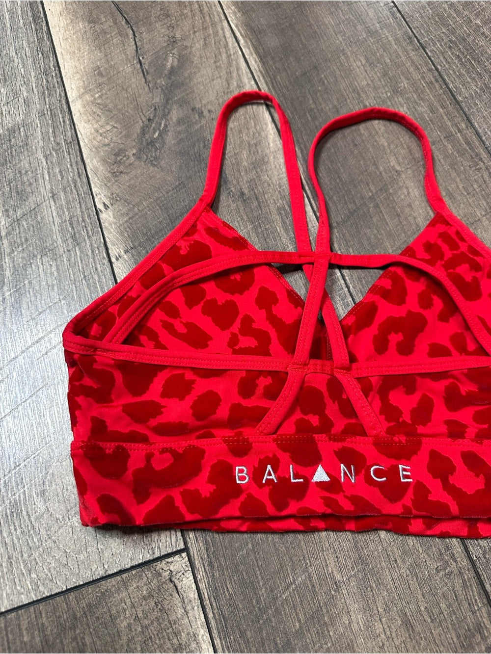 Balance x Vitality Leopard Sports Bra