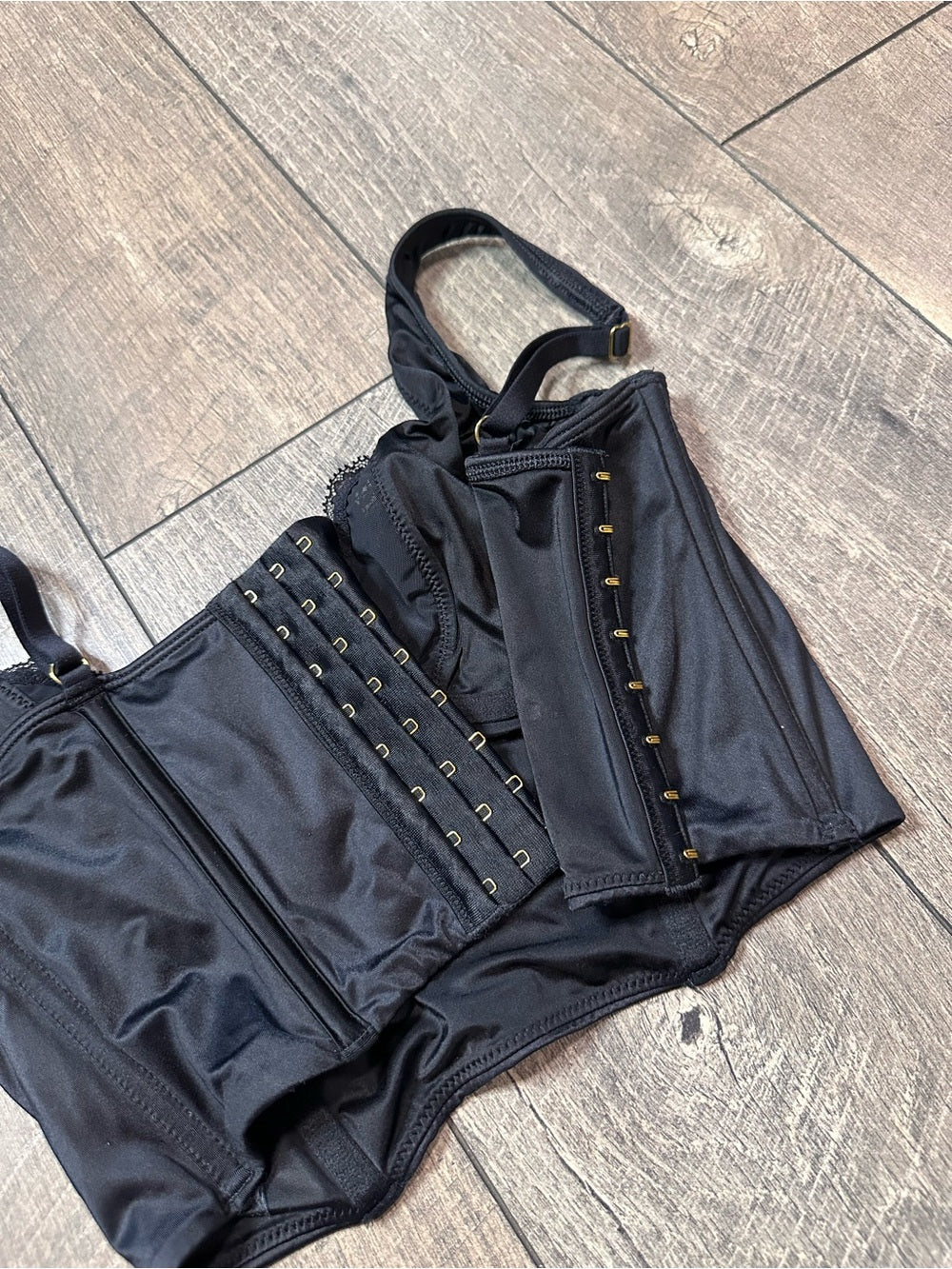 Abercrombie & Fitch Corset Crop Tank Top