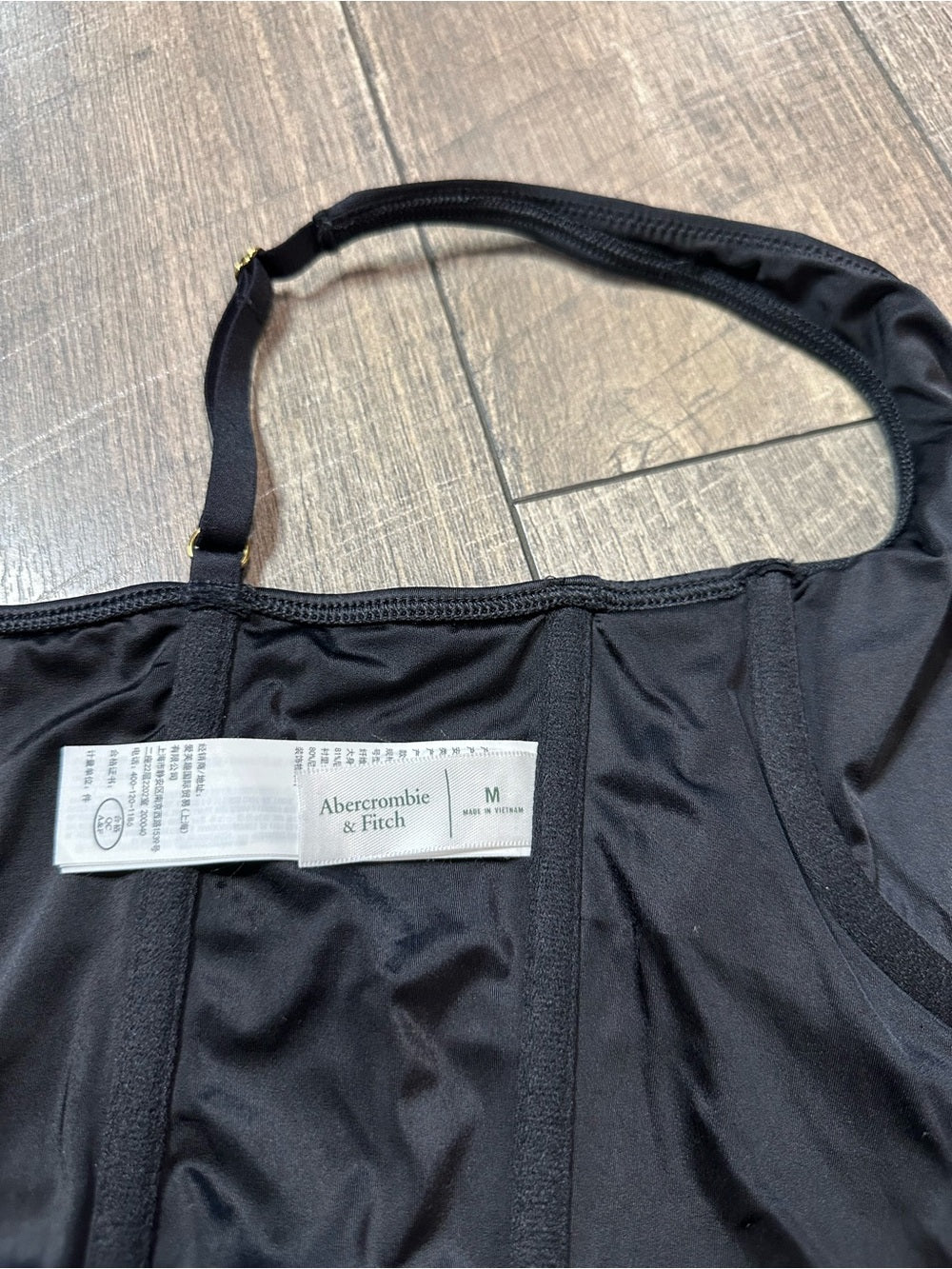 Abercrombie & Fitch Corset Crop Tank Top