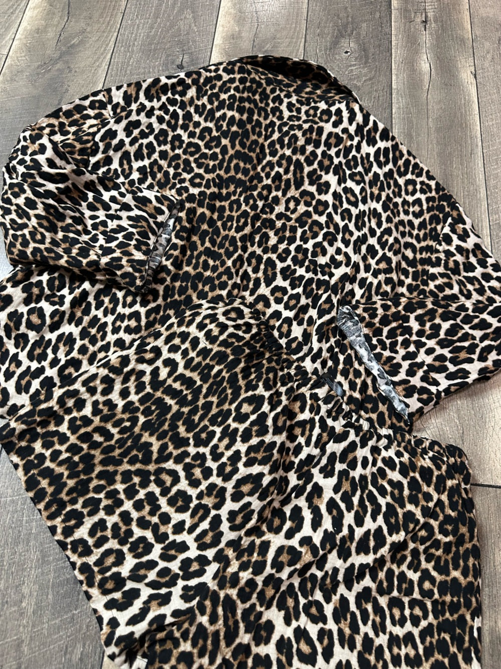 H&M Leopard Pajama Set