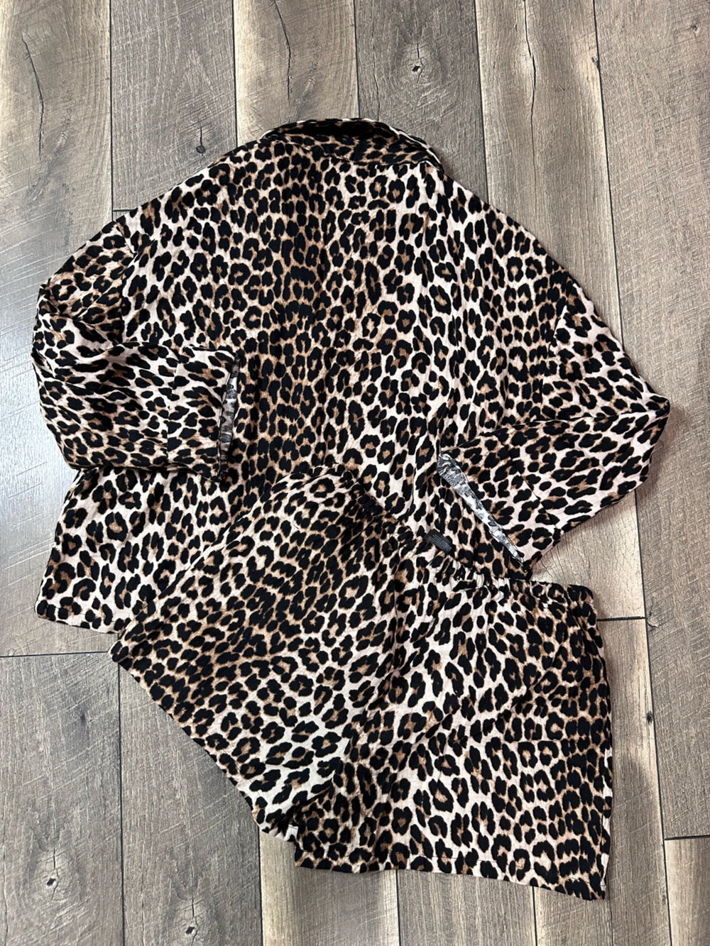 H&M Leopard Pajama Set
