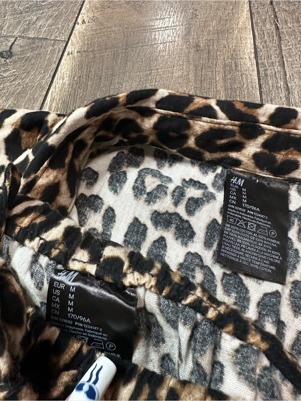 H&M Leopard Pajama Set