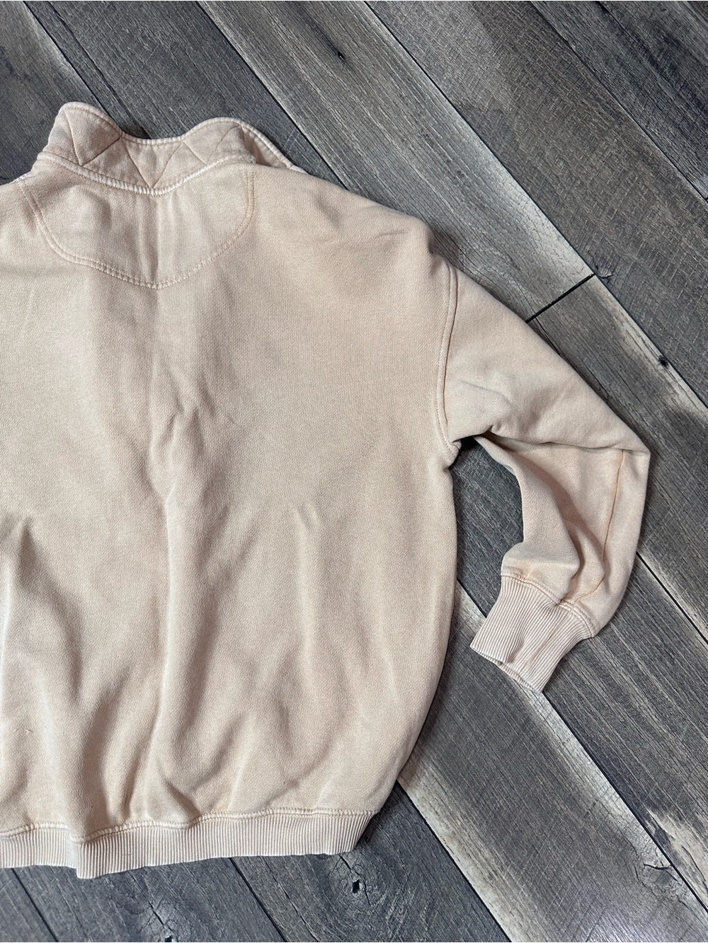 Aerie Oversized Waffleknit 1/2 Button Pullover