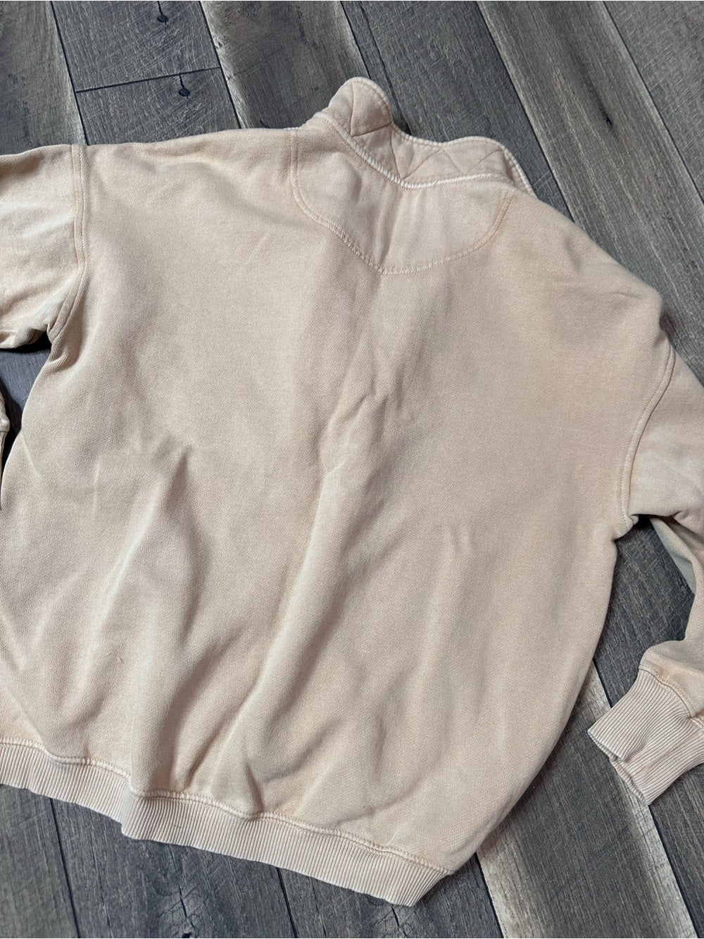 Aerie Oversized Waffleknit 1/2 Button Pullover
