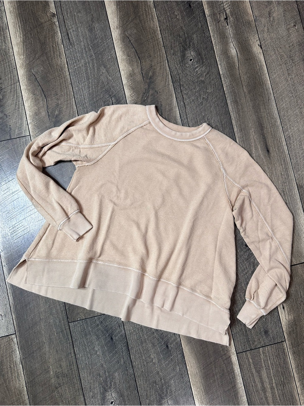 Aerie Waffleknit Oversized Pullover