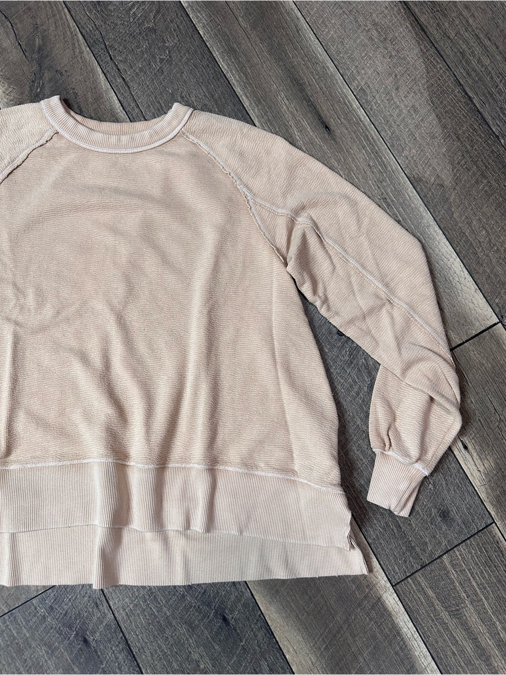 Aerie Waffleknit Oversized Pullover
