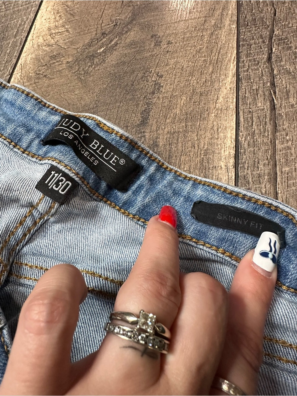 Judy Blue Hi Rise Skinny Fit Jeans
