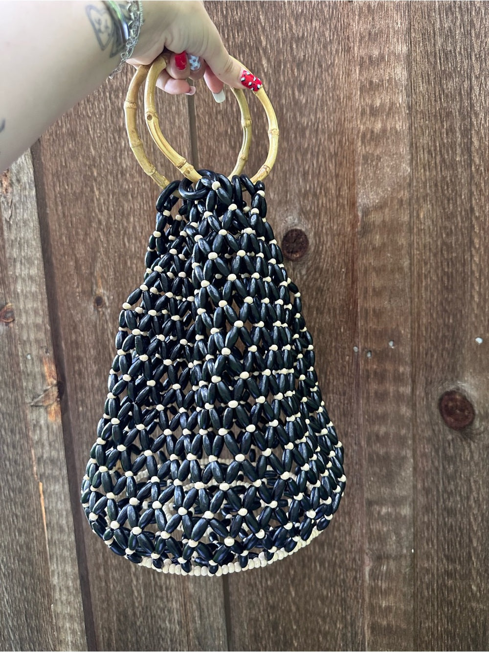 Handmade Bohemian Style Beaded Bag