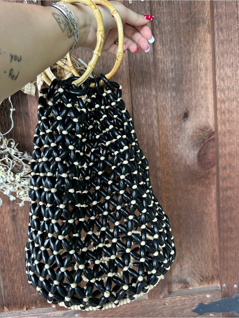 Handmade Bohemian Style Beaded Bag