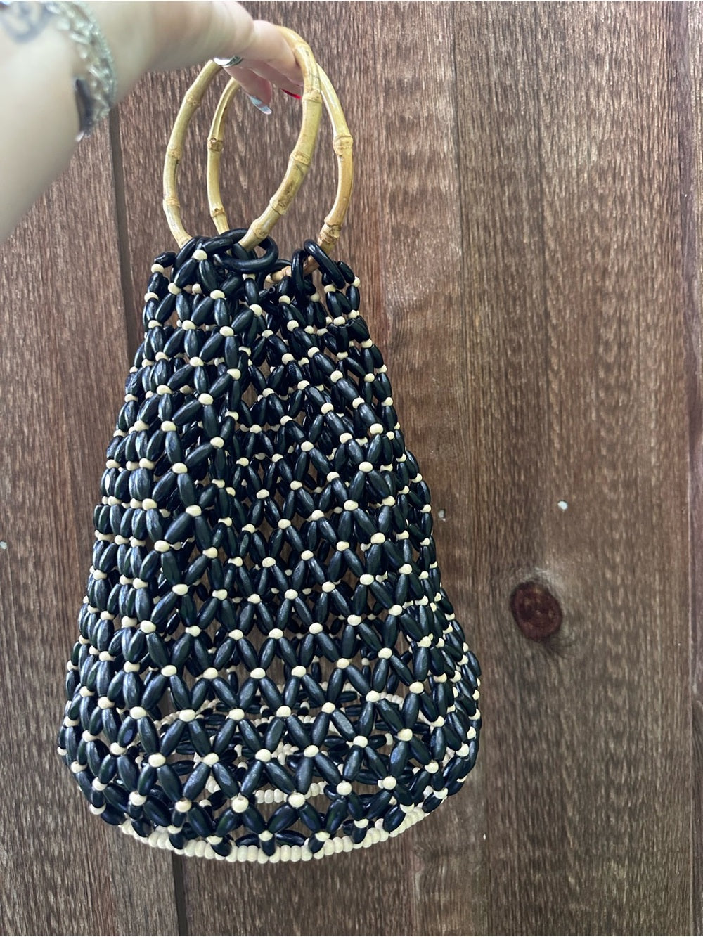 Handmade Bohemian Style Beaded Bag