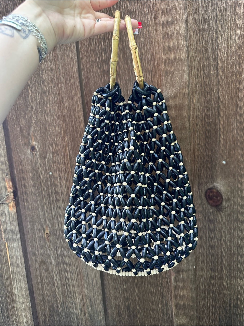 Handmade Bohemian Style Beaded Bag