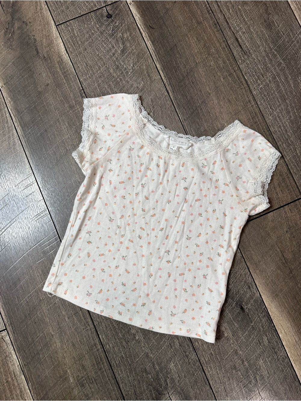 Wild Skye Floral Baby Tee