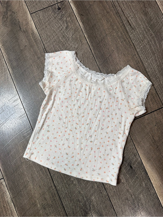 Wild Skye Floral Baby Tee