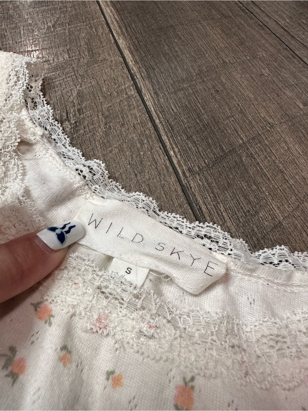 Wild Skye Floral Baby Tee