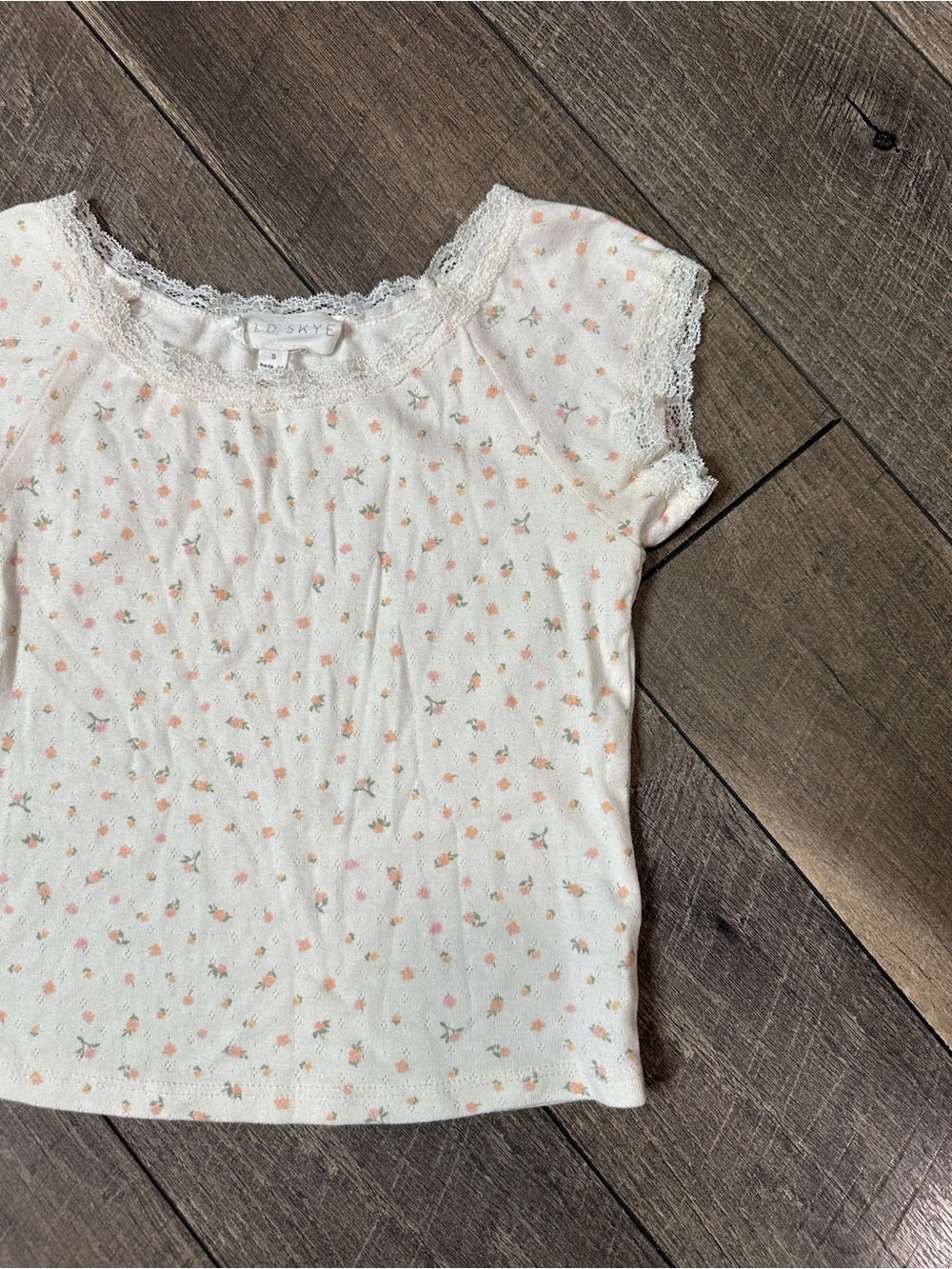 Wild Skye Floral Baby Tee