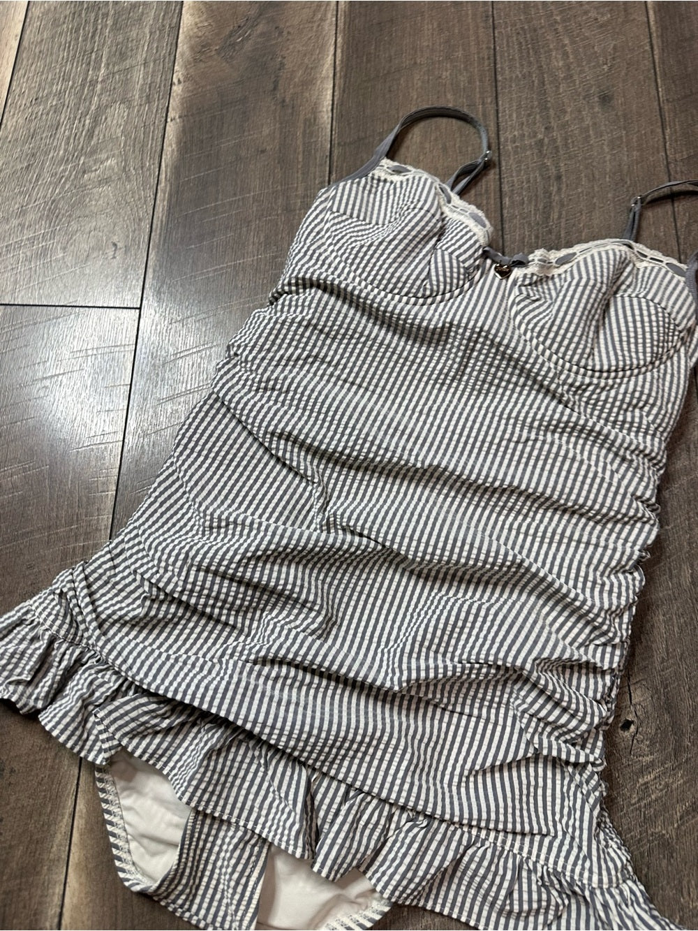 Juicy Couture Beach Royalty Pin Up One-Piece Swimsuit
