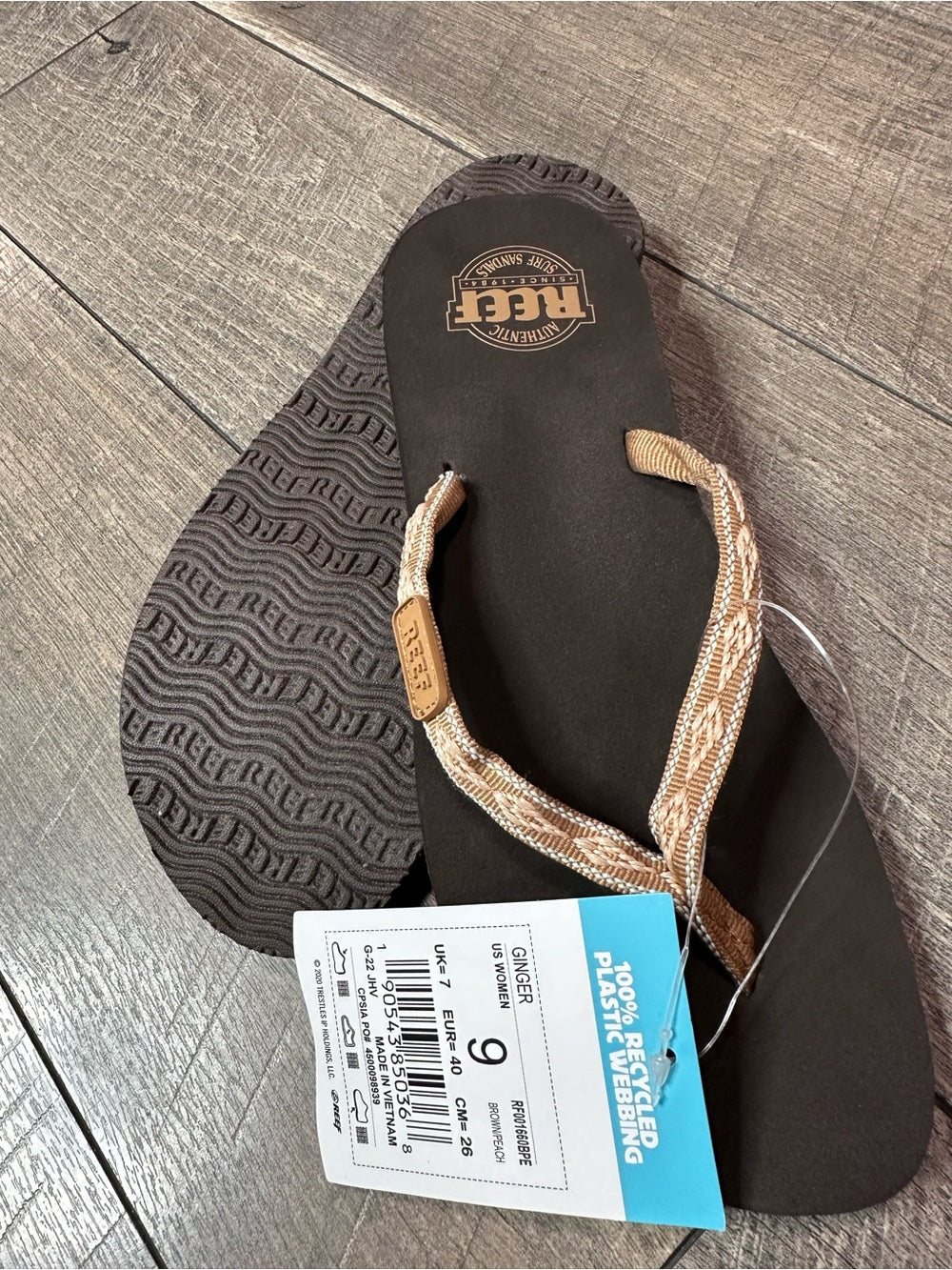 Reef Thong Sandals (new with tags)