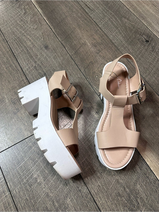 J. Adams Chunky Platform Sandals