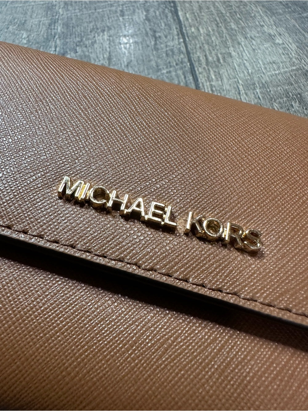 Michael Kors Leather Trifold Wallet