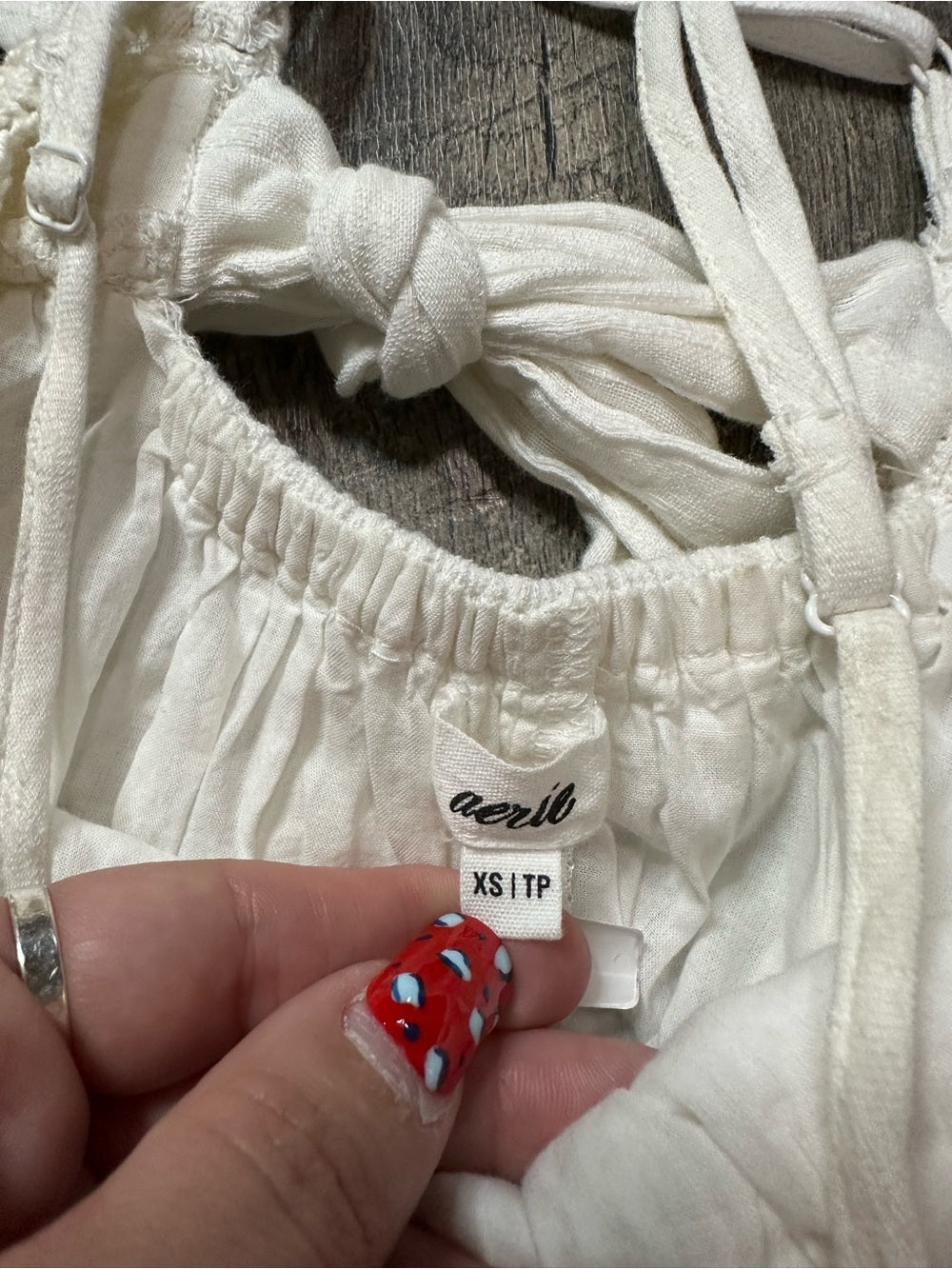 Aerie White Mini Dress