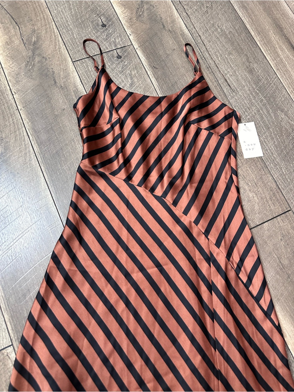 A New Day Asymmetrical Midi Dress (new with tags)